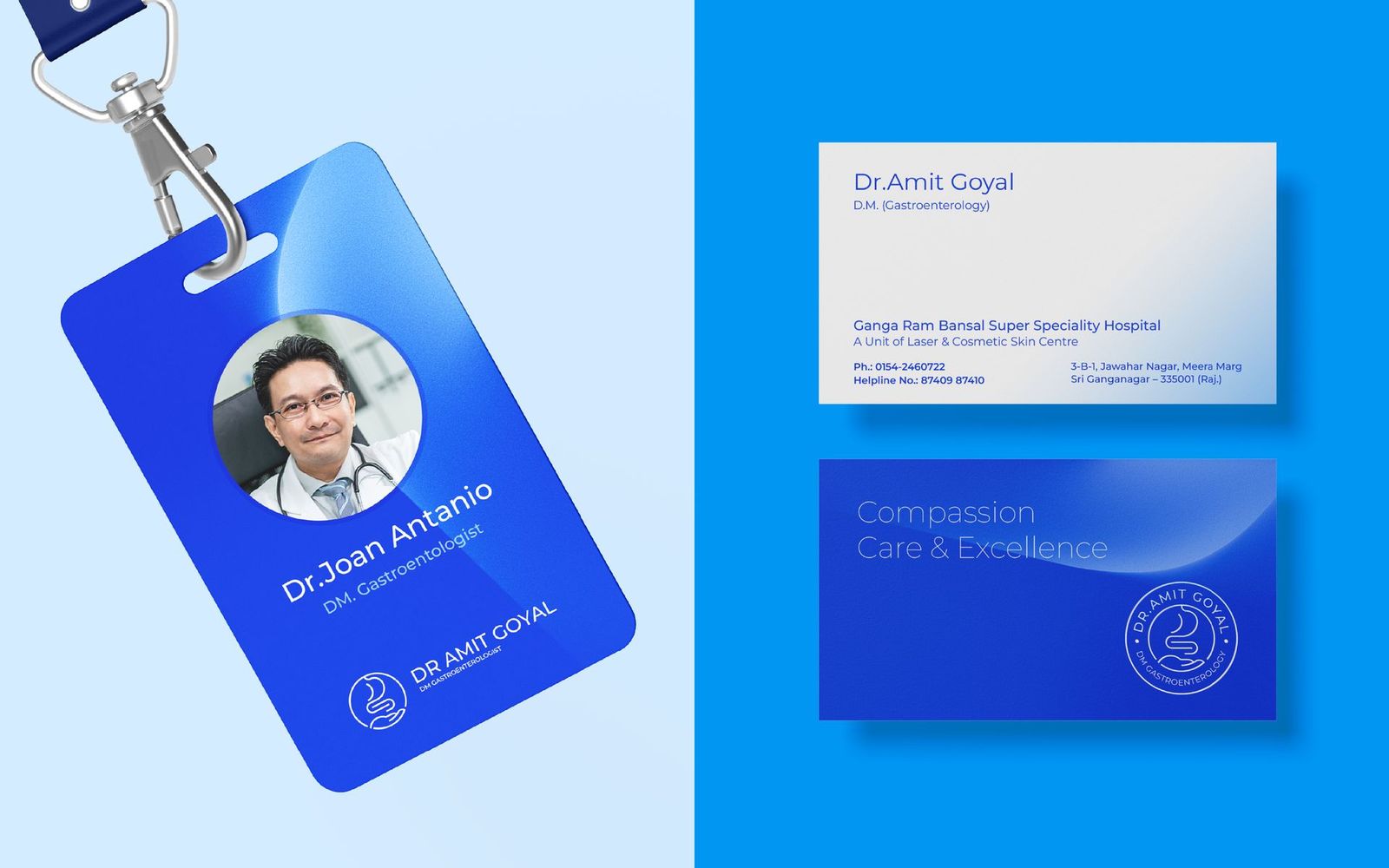 ID card and business cards
