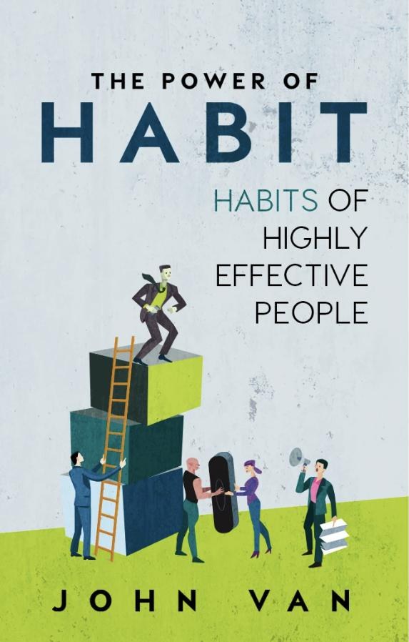 The Power of Habit cover with an illustrated team