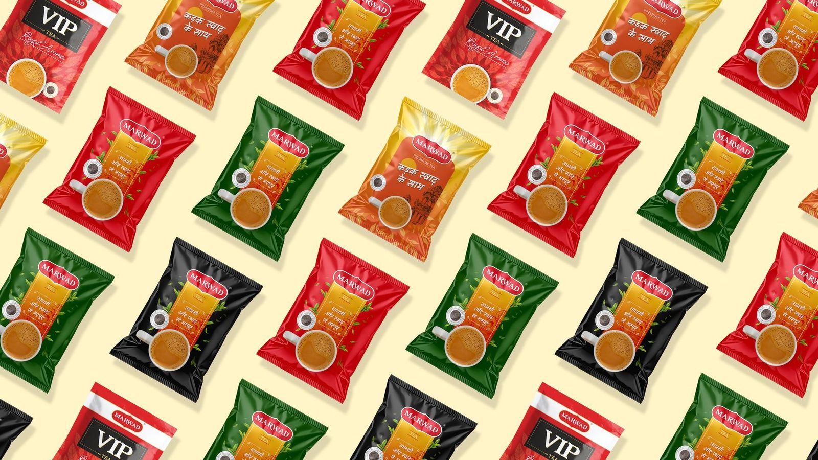 Marwad Tea pack range