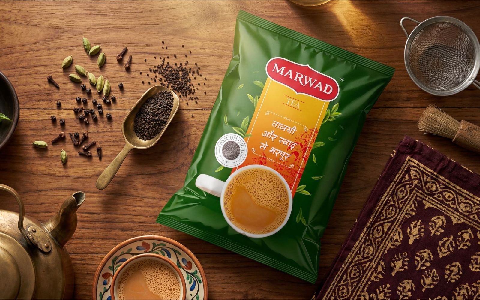Marwad Tea green pack